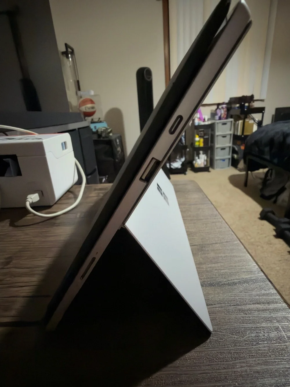 Microsoft Surface Pro 7 - White Display with Teal Accents